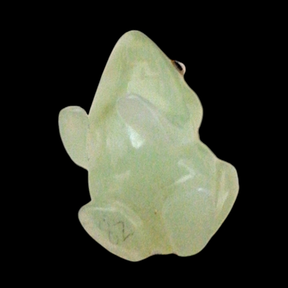 Vintage Carved Frog (Might be jade?) - Picture 3 of 3